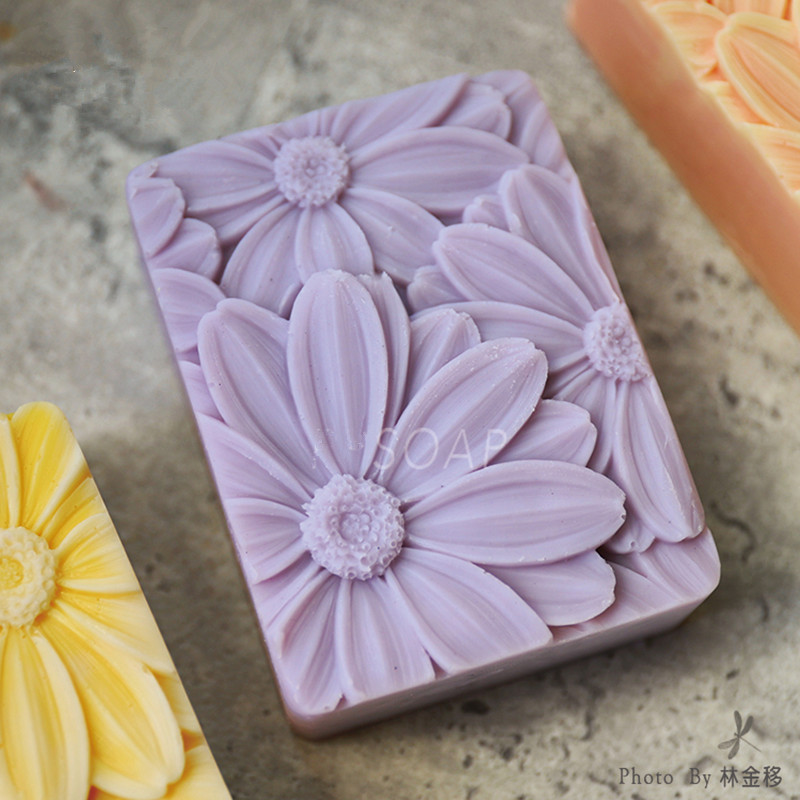 Soap Mold Silicone Loaf - الأحدث!! !3d أنيقة عباد الشمس قالب