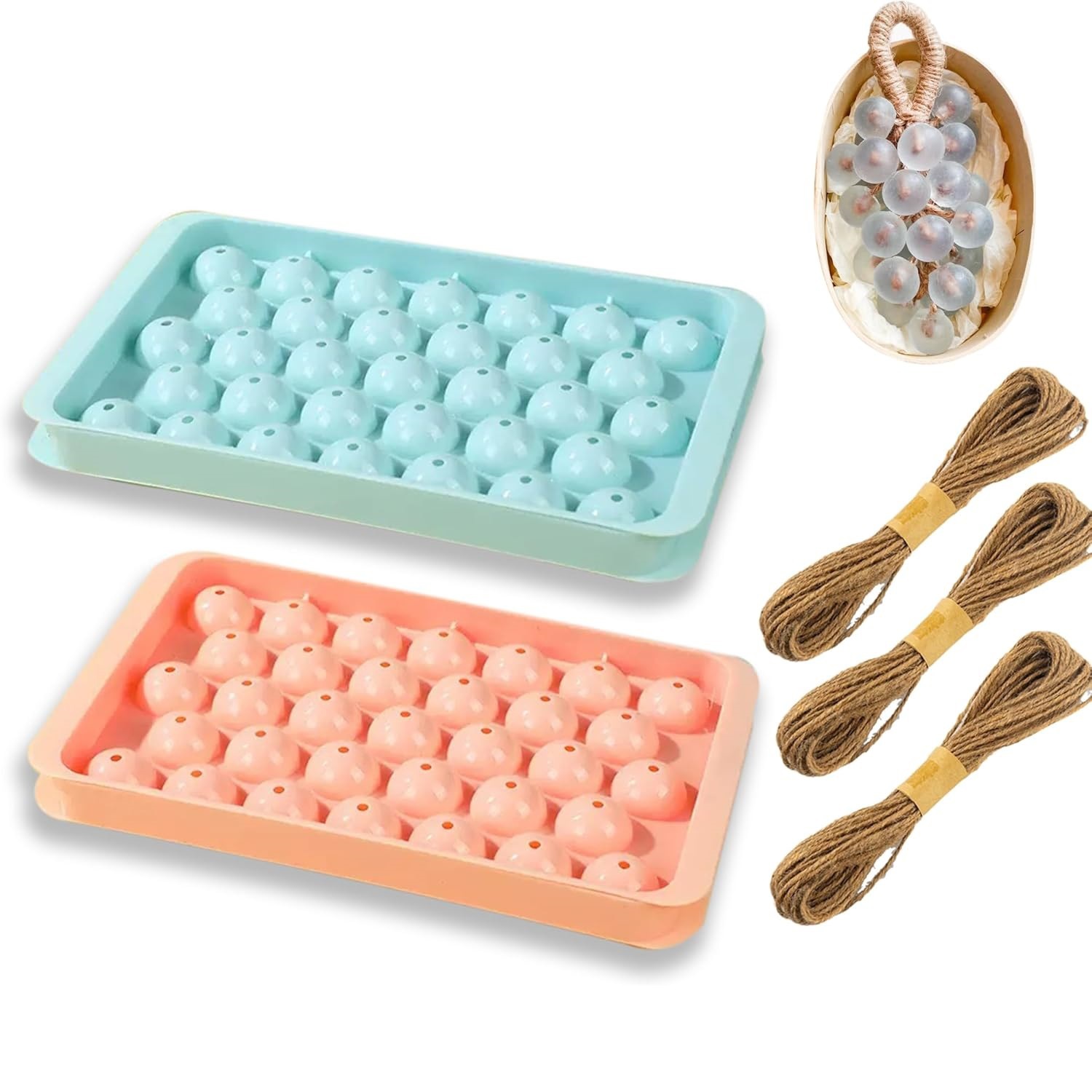 Soap Making Hobby - قالب تشكيل عنقود العنب، أداة صنع