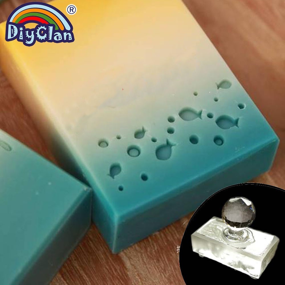 Soap Making Websites - ختم صابون أكريليك شفاف مصنوع يدويًا