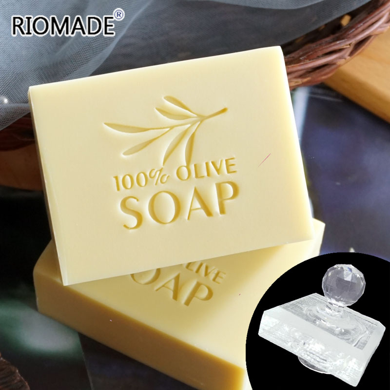 Soap Making Websites - ختم صابون أكريليك زيتوني نقي 100%