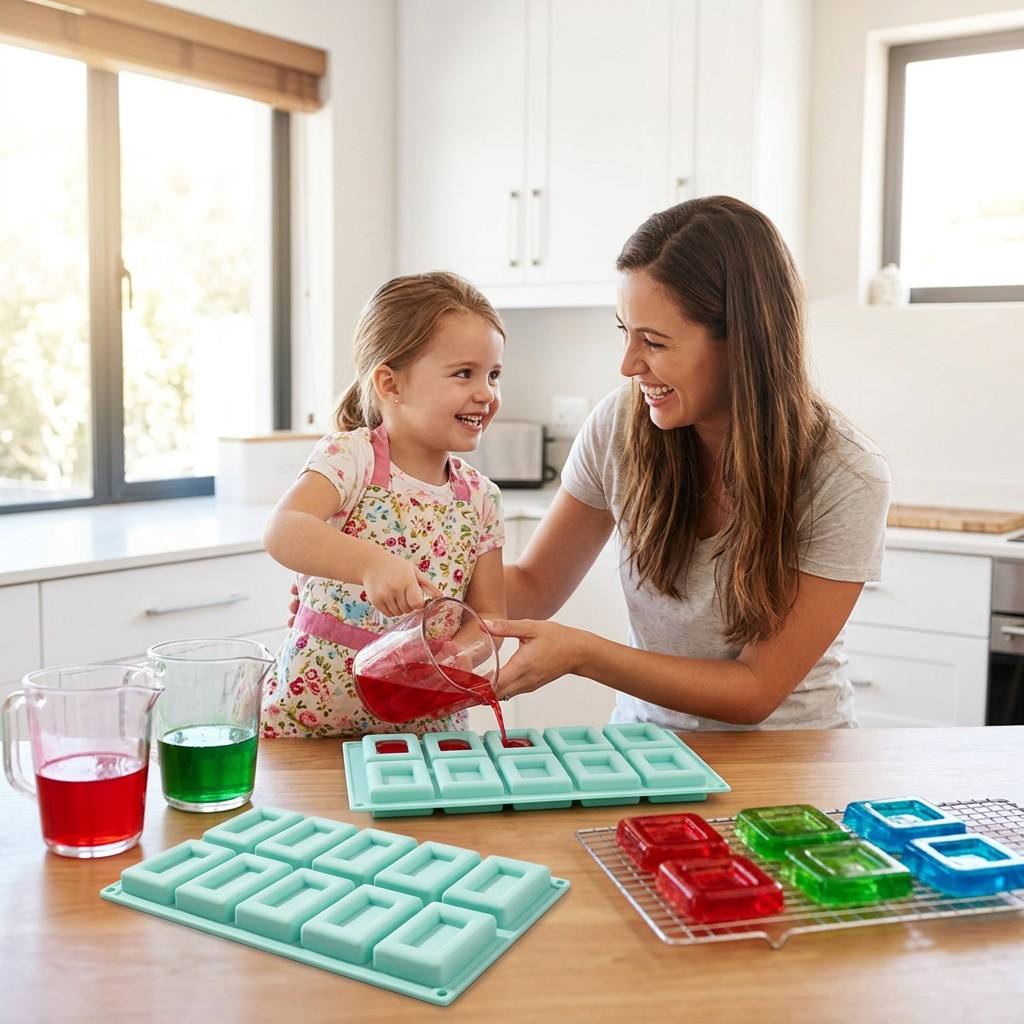 قالب خبز سيليكون مستطيل غير لا - مراجعة Soap Making Diy وسعره