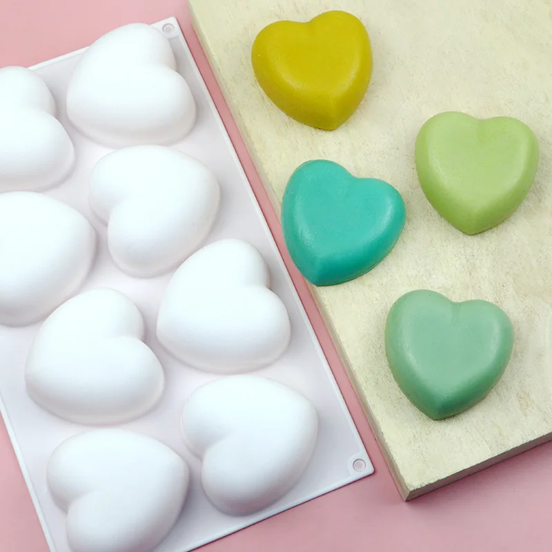 الحب القلب سيليكون قالب الصابو - مراجعة Soap Making Party وسعره