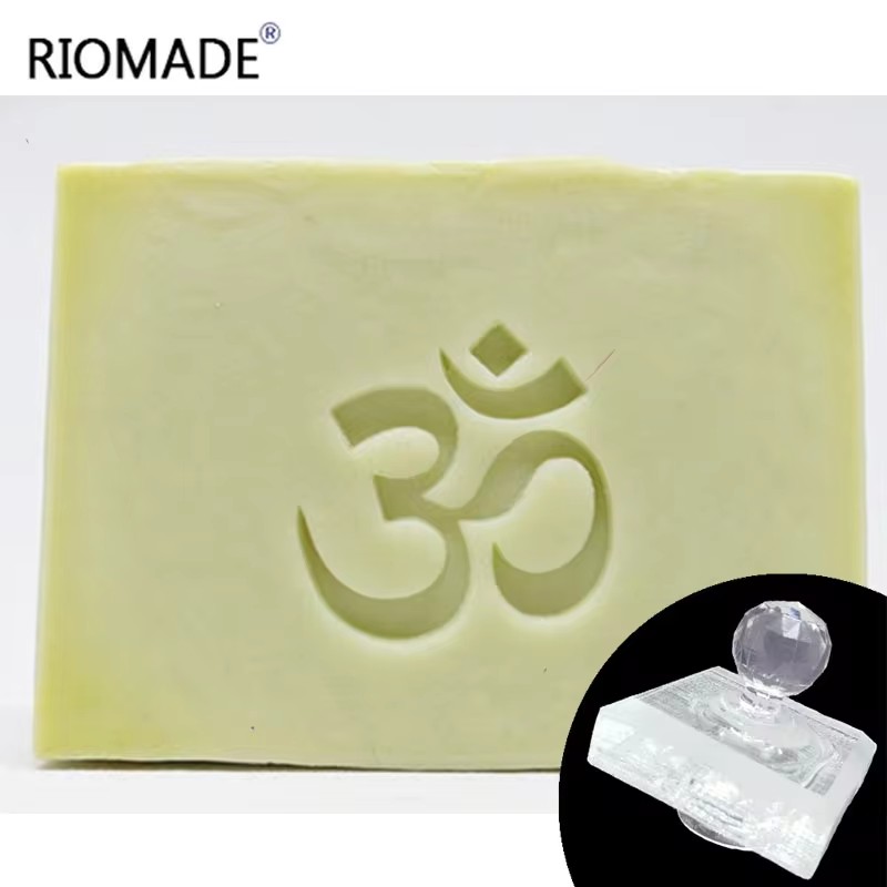 ختم صابون أكريليك برمز OM ، طو - مراجعة Soap Making Websites وسعره