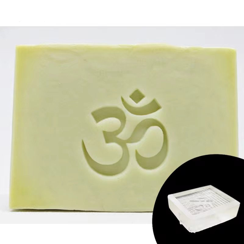 ختم صابون أكريليك برمز OM ، طو - مراجعة Soap Making Websites وسعره