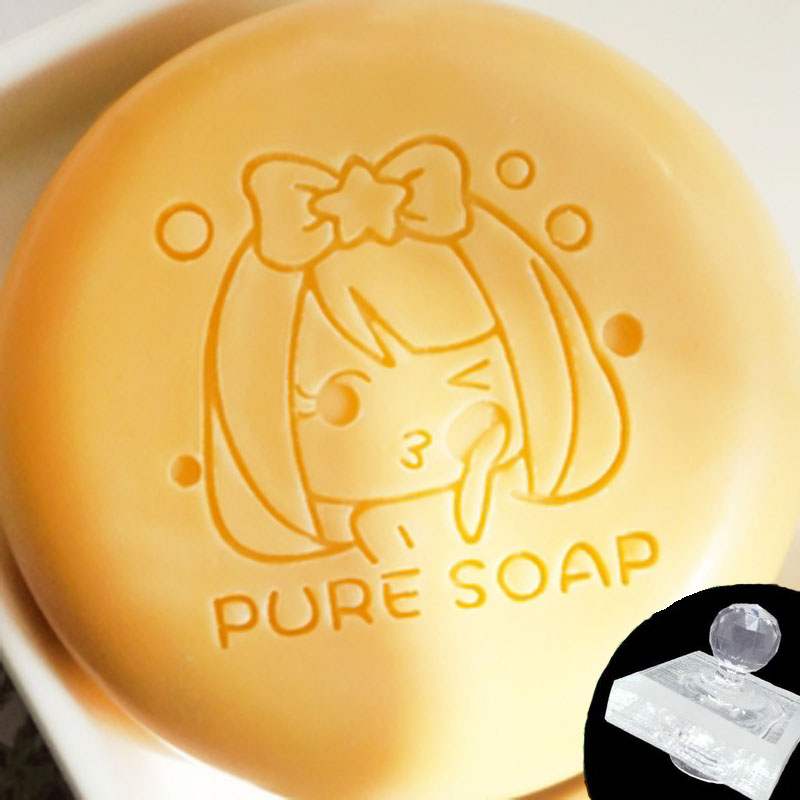 ختم صابون أكريليك شفاف لصنع يد - مراجعة Soap Making Websites وسعره