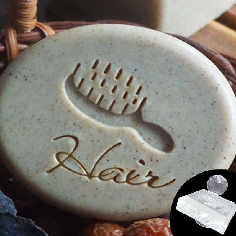 ختم صابون أكريليك شفاف لصنع يد - مراجعة Soap Making Websites وسعره
