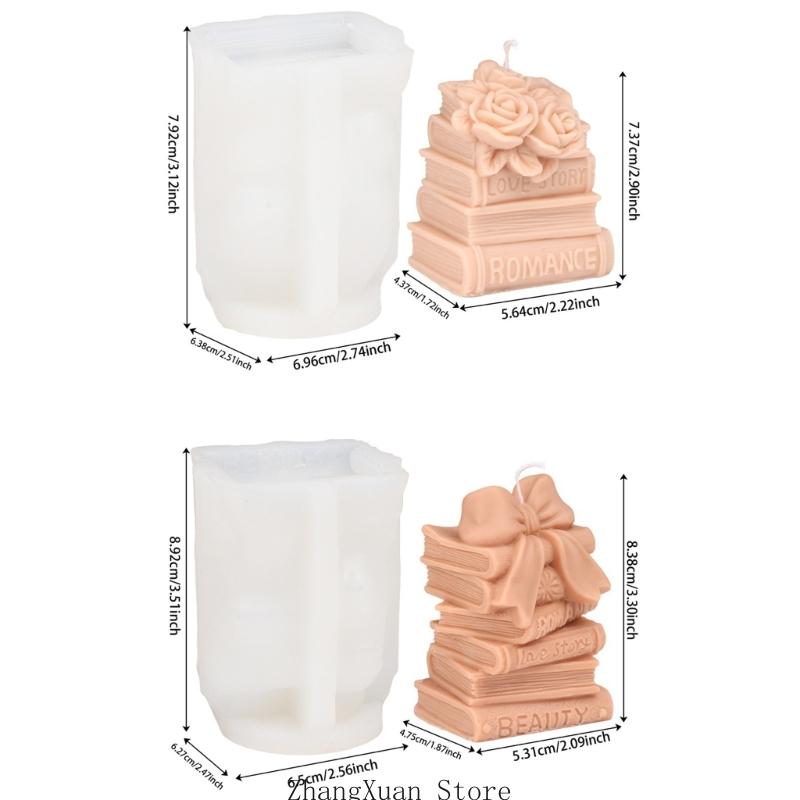 قالب سيليكون على شكل وردة لصنع - مراجعة Soap Making Books وسعره