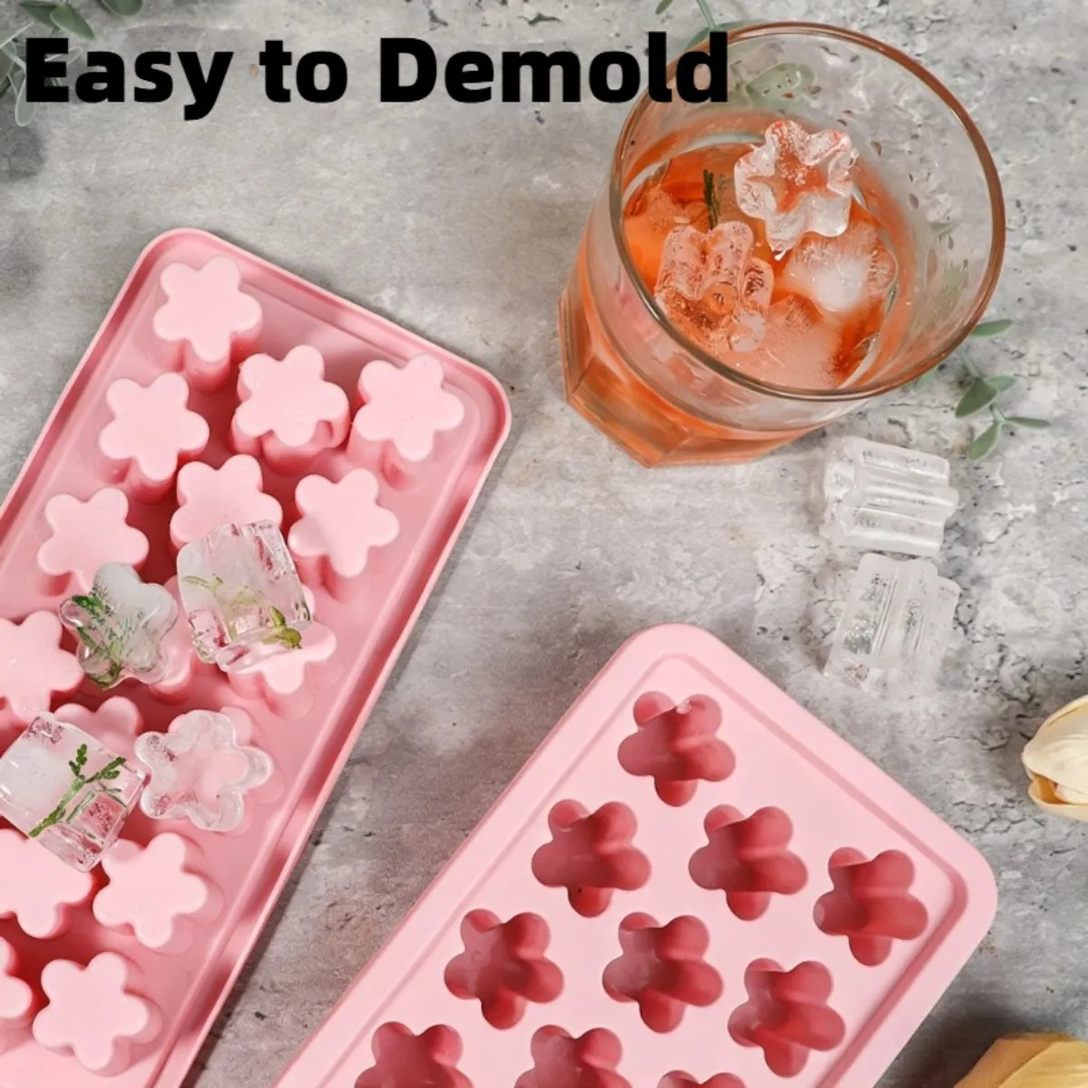 قالب ثلج على شكل زهرة مع غطاء  - مراجعة Soap Making Websites وسعره